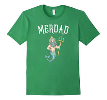 Merdad TShirt Father of a Mermaid Birthday TShirt
