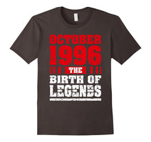 Made in October 1996 21 Years Old Birthday Gift Shirt Adult