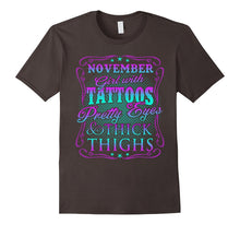 November Girl With Tattoos Pretty Eyes Thick Thighs T-Shirt
