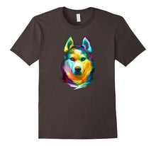 Siberian Husky Colorful Portrait T-Shirt
