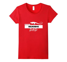 Proud Beardie Dad Bearded Dragon T-Shirt