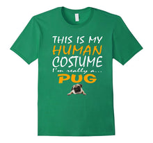 Pug | This Is My Human Costume Dog Halloween T-Shirt