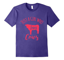 Just a Girl Who Loves Cows Tshirt