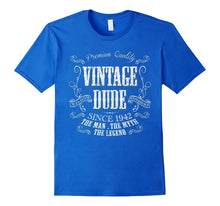 75th Birthday Gift Shirt Vintage Dude 1942 75 Year Old Shirt