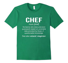 Funny Chef Meaning Shirt - Chef Noun Definition