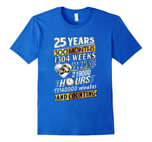 25th Anniversary T-Shirt 25 Years Wedding Marriage Gift