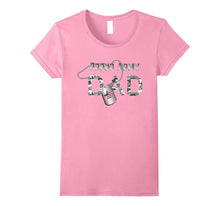 Proud Army DAD - Veterans Day T Shirt With Dog Tags