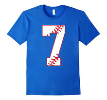 Cute Seventh Birthday Party 7th Baseball T-Shirt Born 2010