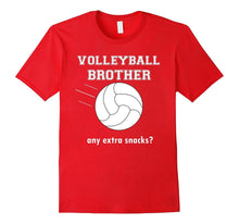 Funny Volleyball T-Shirt for Brother of Player