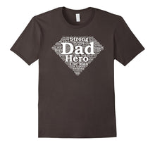 Mens Super Hero Dad Father's Day Shirt