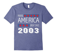 Retro Vintage 14th Birthday MAKING AMERICA GREAT SINCE 2003