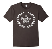 Est October 1998 Shirt Vintage 19th Birthday Gifts TShirt