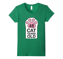 Cutest 8th Birthday T-Shirt Funny Cat Years Old Pink Paws