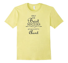 Only the Best Sisters Get Promoted to Aunt T-Shirt