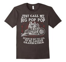 Just Call Me Pop Pop Biker Grandfather T-Shirt