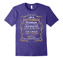 Funny I'm a September Woman Birthday T-Shirt Gift