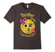 Emoji Brother of the Birthday Girl Shirt