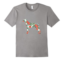 Rhodesian Ridgebacks Aloha Dog Silhouette T-Shirt Red