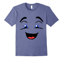 HAPPY FACE EMOJI STICKER T SHIRT, Cute Positive Smiley Tee