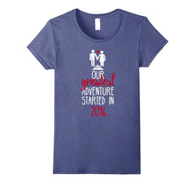 1st Wedding Anniversary T-Shirt Funny for Married in 2016 J