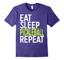 Eat Sleep Pickleball Repeat T-Shirt Funny Sport Game Gift