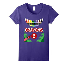 Crayons 8 Scary Crayons Box Monster T-Shirt