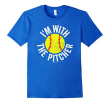 I'm With the Pitcher Softball T Shirt