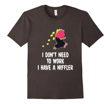 Funny I Dont Need to Work Niffler T-Shirt Pet Owners Meme