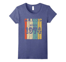 1974 Classic Vintage T-Shirt 43 Yrs Old Bday 43rd Birthday
