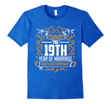 19th Wedding Anniversary Gifts 19 Year T Shirt for Her & Him