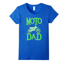 Moto Dad Motocross Dirtbike Dad Tshirt