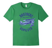 CoPilots Shirt Brothers Aviation Vintage Plane CoPilot Dark