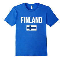 Finland T-Shirt Finnish Flag Tee Shirt