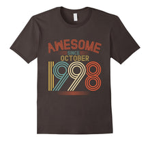 Awesome Since October 1998 Funny T-Shirt 19th Birthday Tee