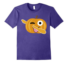 Halloween Pumpkin Emoji Dabbing Funny T-Shirt