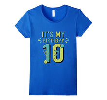 10th Birthday Shirt Gift Age 10 Year Old Boy Girl Tshirt