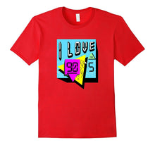 90s T-Shirt I Love the 90s Neon Graphics 1990s Tee-Shirt