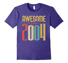 Awesome Since 2004 T-Shirt 13 Years Old 13rd Birthday Tee