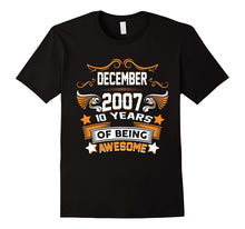 10th Birthday Gift. Made in December 2007 T-Shirt