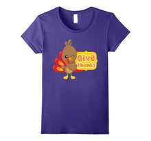 Funny Turkey Thanksgiving Shirt Give Thanks Kids Teacher Mom
