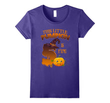 5 Years Old 5th Birthday Tshirt - Halloween Little Pumpkin