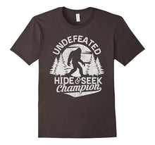 Bigfoot T-Shirt Undefeated Hide & Seek Sasquatch Yeti Gift