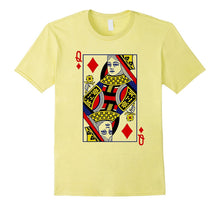 Queen of Diamonds Playing Card Halloween Costume T-Shirt