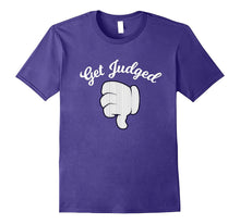 Get Judged Thumbs Down Pinstripe New York Baseball T-Shirt