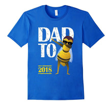 Mens Dabbing Bee Funny Dad to Be 2018 T Shirt