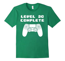 Level 30 Complete 30th Birthday T-Shirt Thirty Years Old Tee