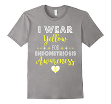 I Wear Yellow for Endometriosis Awareness Support Shirt