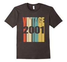 Retro Vintage 2001 T-Shirt 16 Yrs Old Bday 16th Birthday Tee