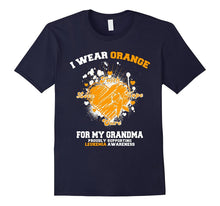 I Wear Orange for My Grandma - Leukemia Awareness T-Shirt
