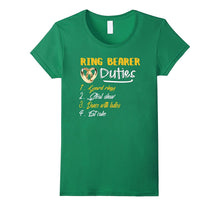 FUNNY RING BEARER DUTIES T-Shirt Cute Wedding Gift